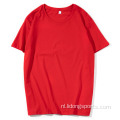 Korte mouw vrouwen mannen o-neck sport t shirts